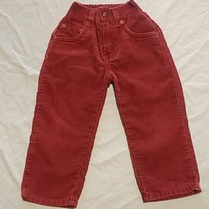 🔥3/$10🔥 Vintage Levi's Corduroy Toddler pants.